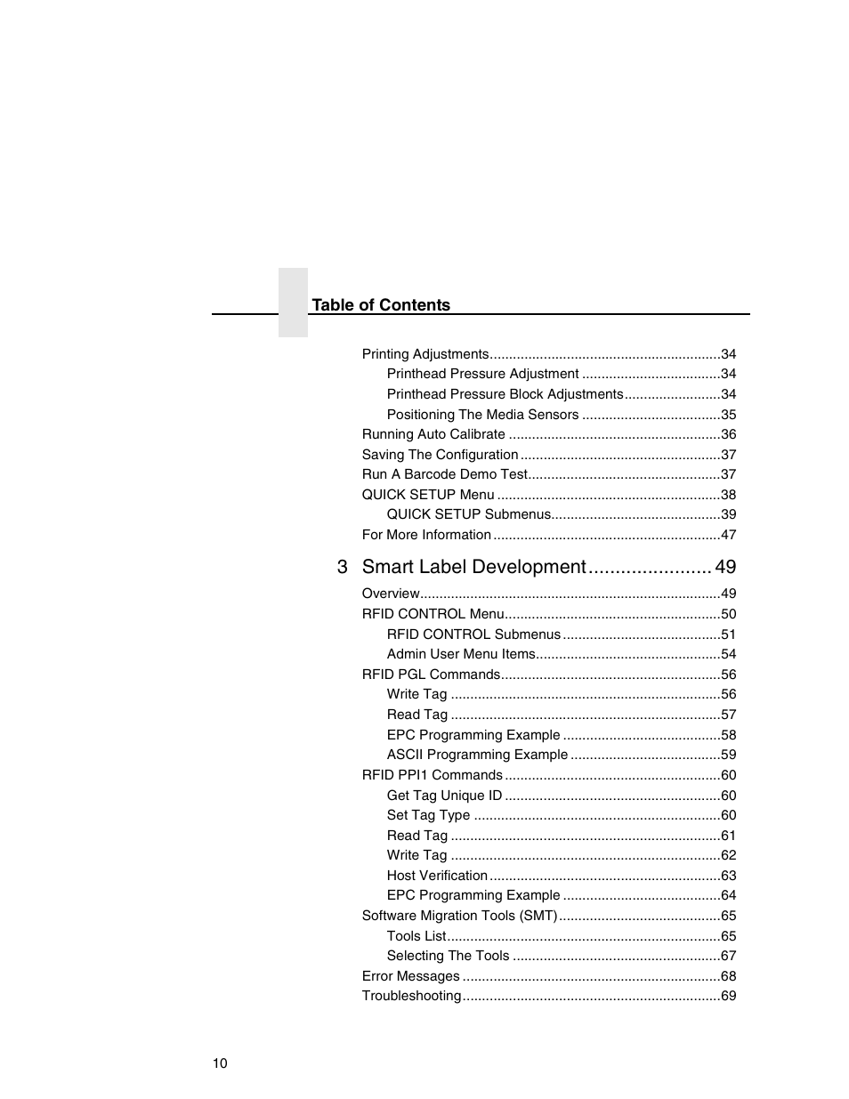 3 smart label development | Printronix T5000e User Manual | Page 10 / 76