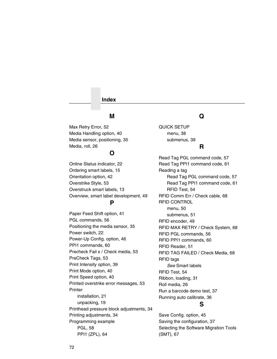 Printronix T5000e User Manual | Page 72 / 76