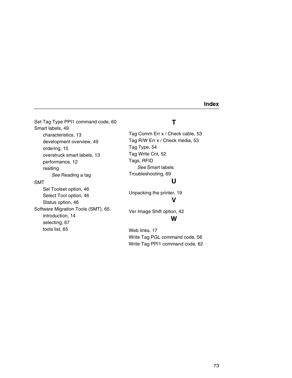 Printronix T5000e User Manual | Page 73 / 76