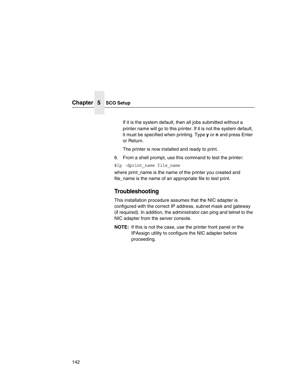 Troubleshooting | Printronix Network Interface Card User Manual | Page 142 / 378