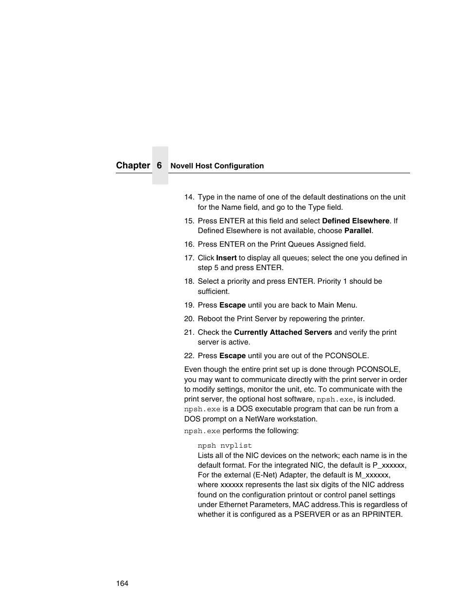 Printronix Network Interface Card User Manual | Page 164 / 378