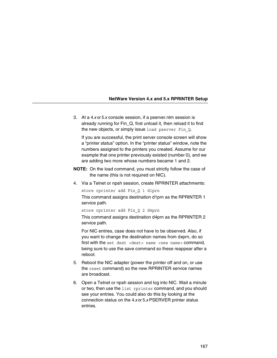 Printronix Network Interface Card User Manual | Page 167 / 378