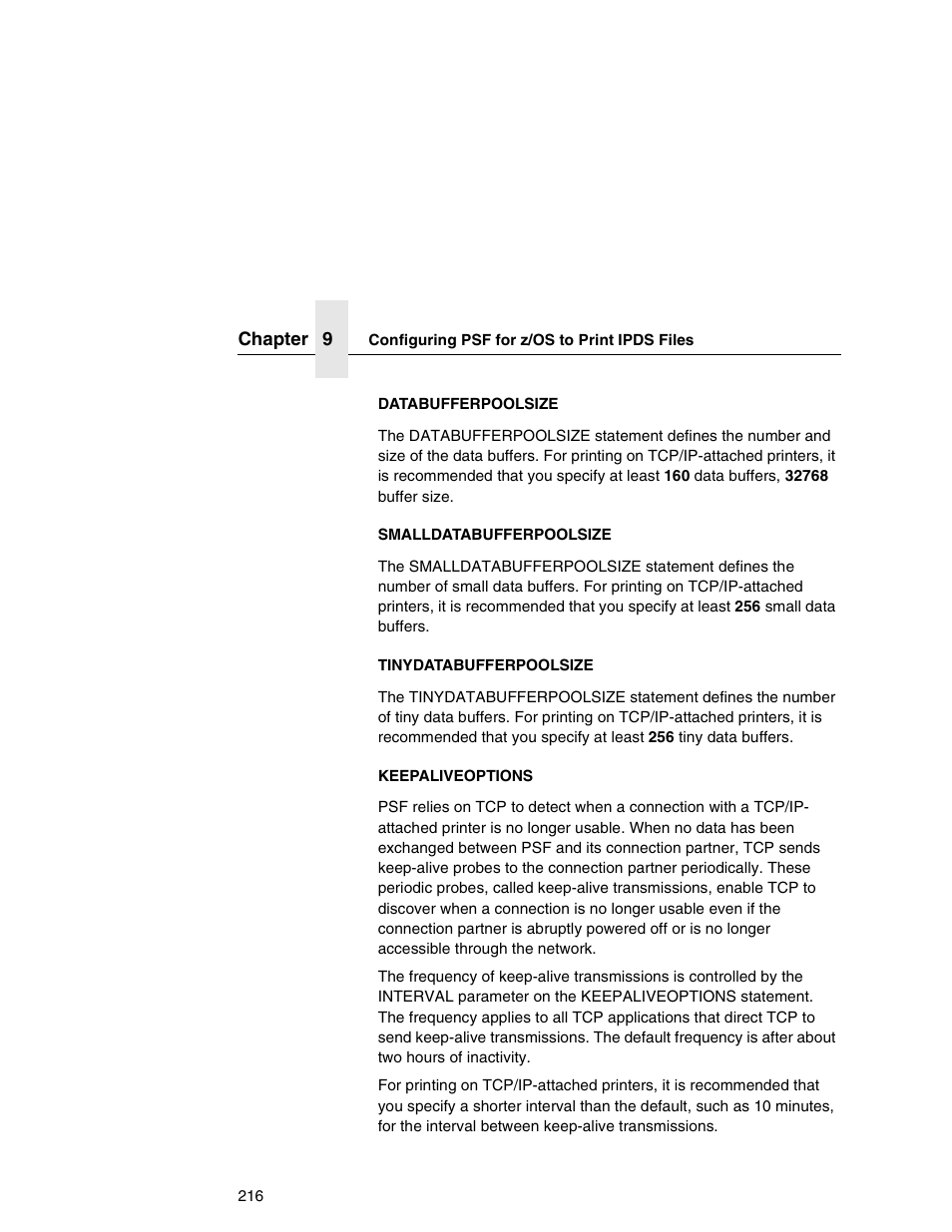 Printronix Network Interface Card User Manual | Page 216 / 378