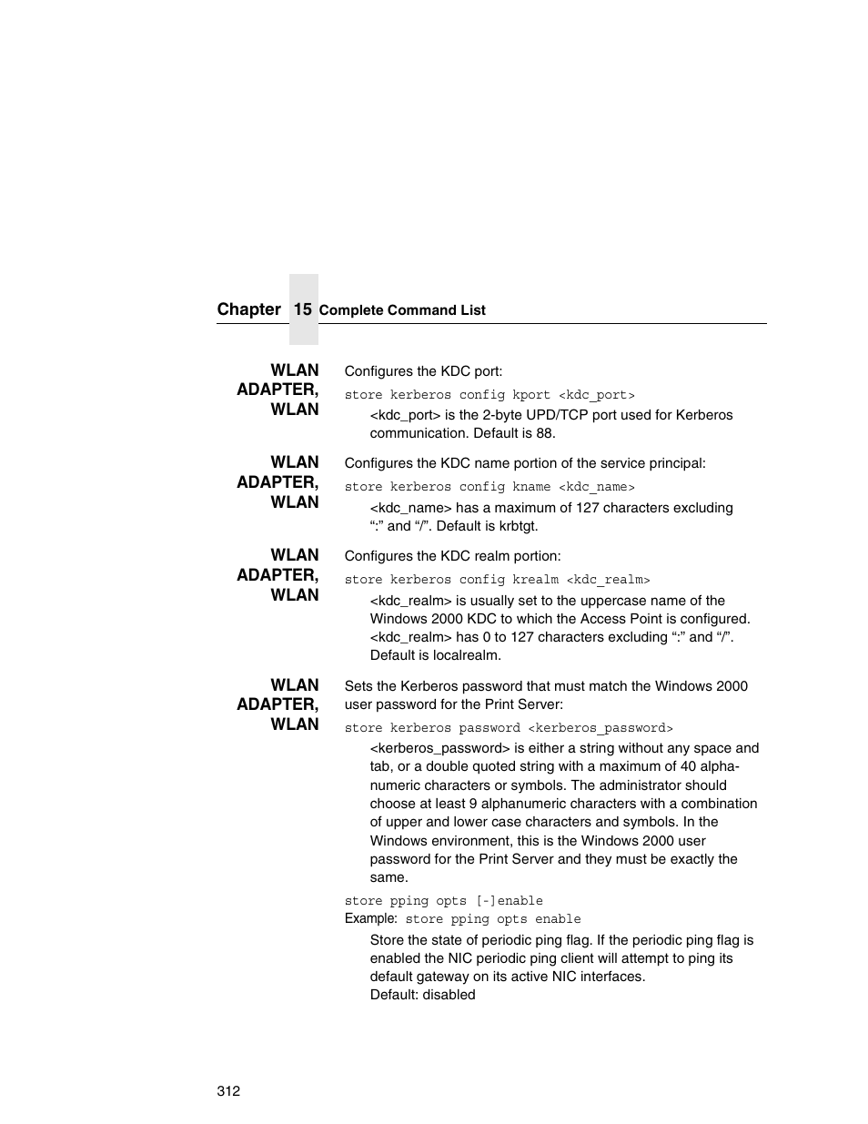 Printronix Network Interface Card User Manual | Page 312 / 378