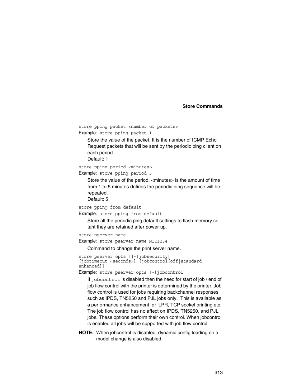 Printronix Network Interface Card User Manual | Page 313 / 378