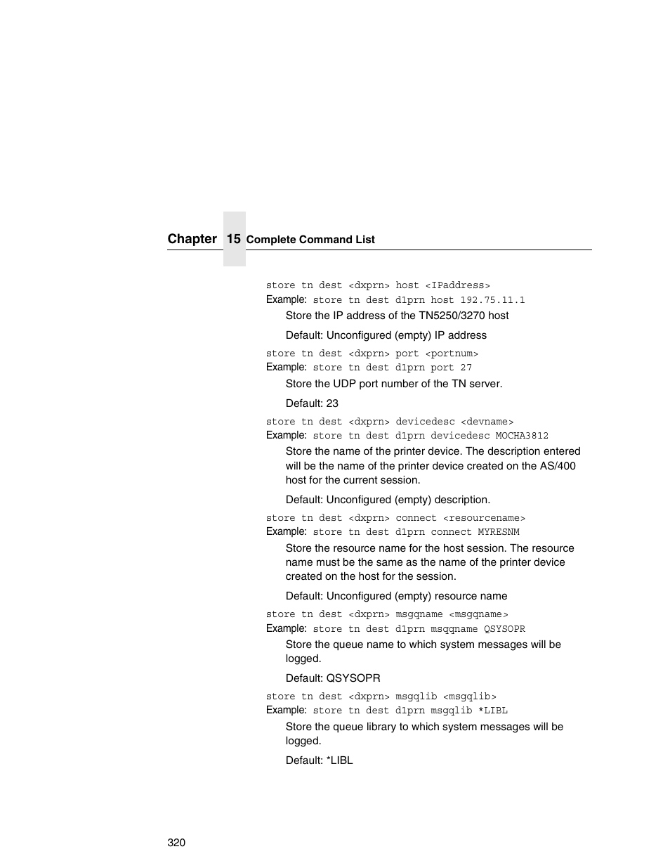 Printronix Network Interface Card User Manual | Page 320 / 378