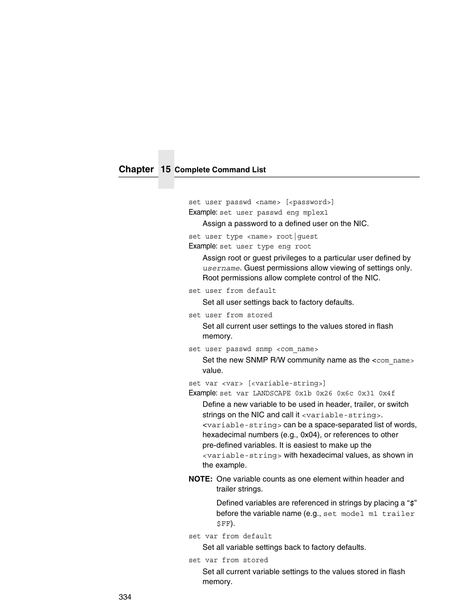 Printronix Network Interface Card User Manual | Page 334 / 378