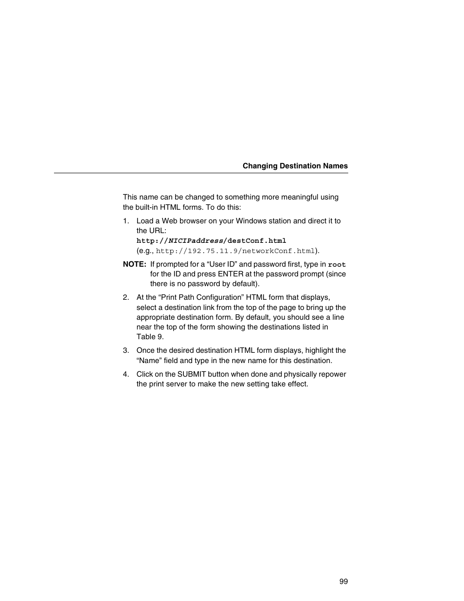 Printronix Network Interface Card User Manual | Page 99 / 378