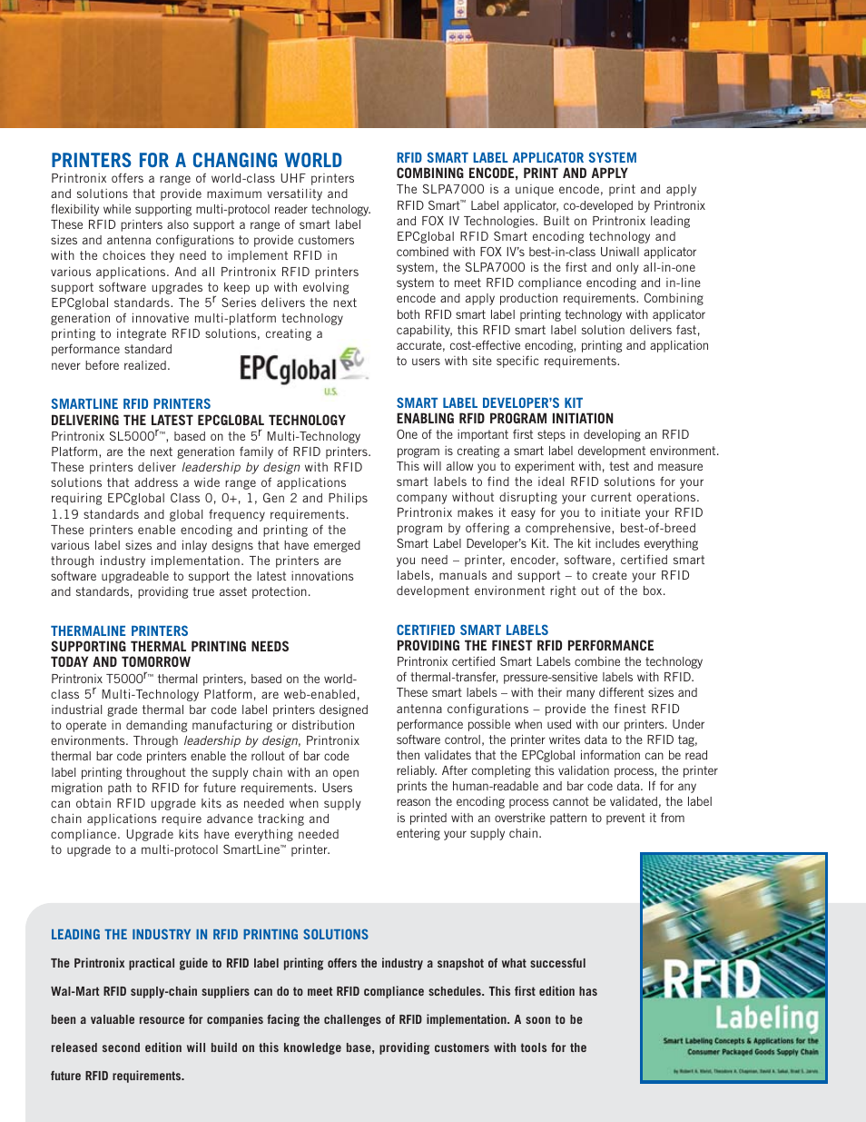 Printers for a changing world | Printronix laser printers User Manual | Page 5 / 12