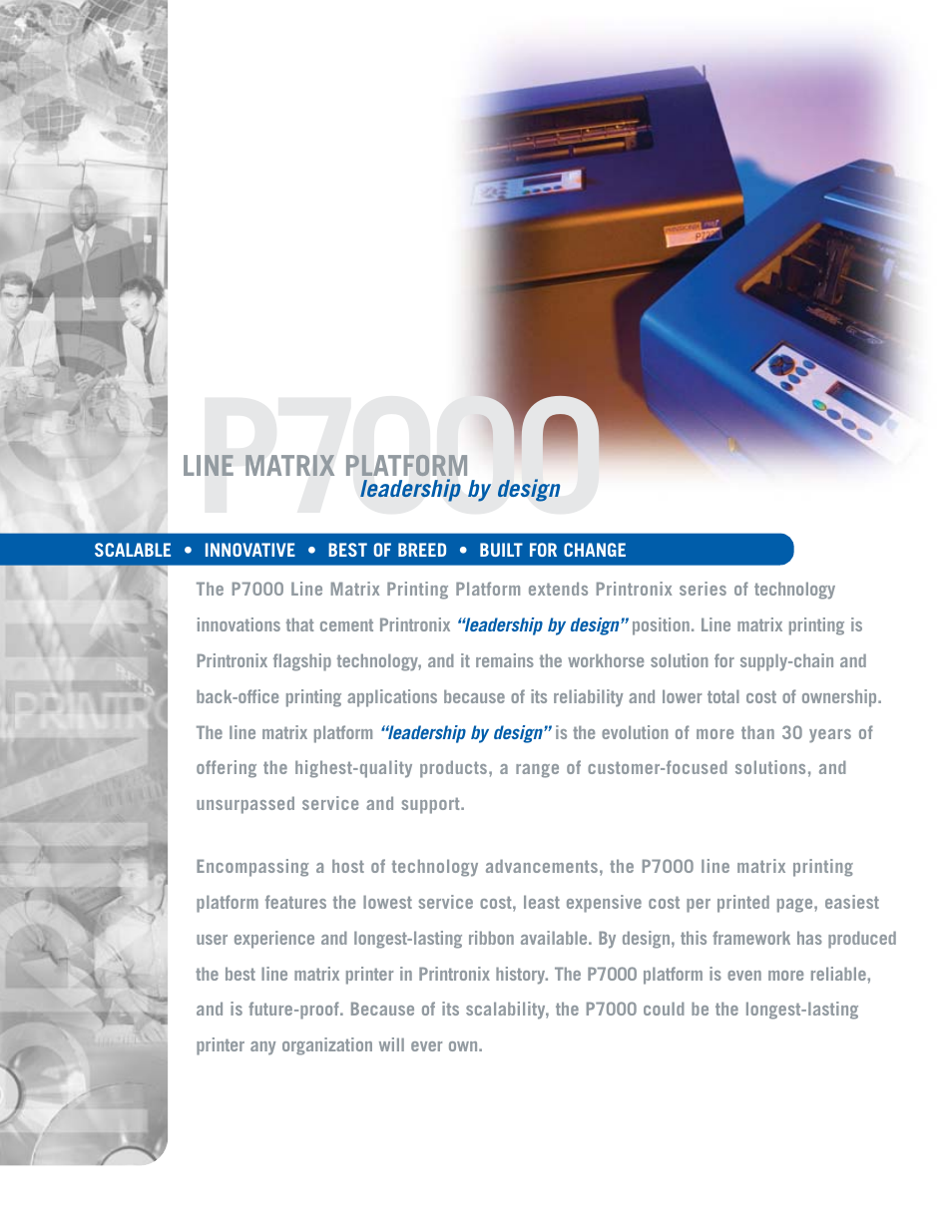 P7000 | Printronix laser printers User Manual | Page 6 / 12
