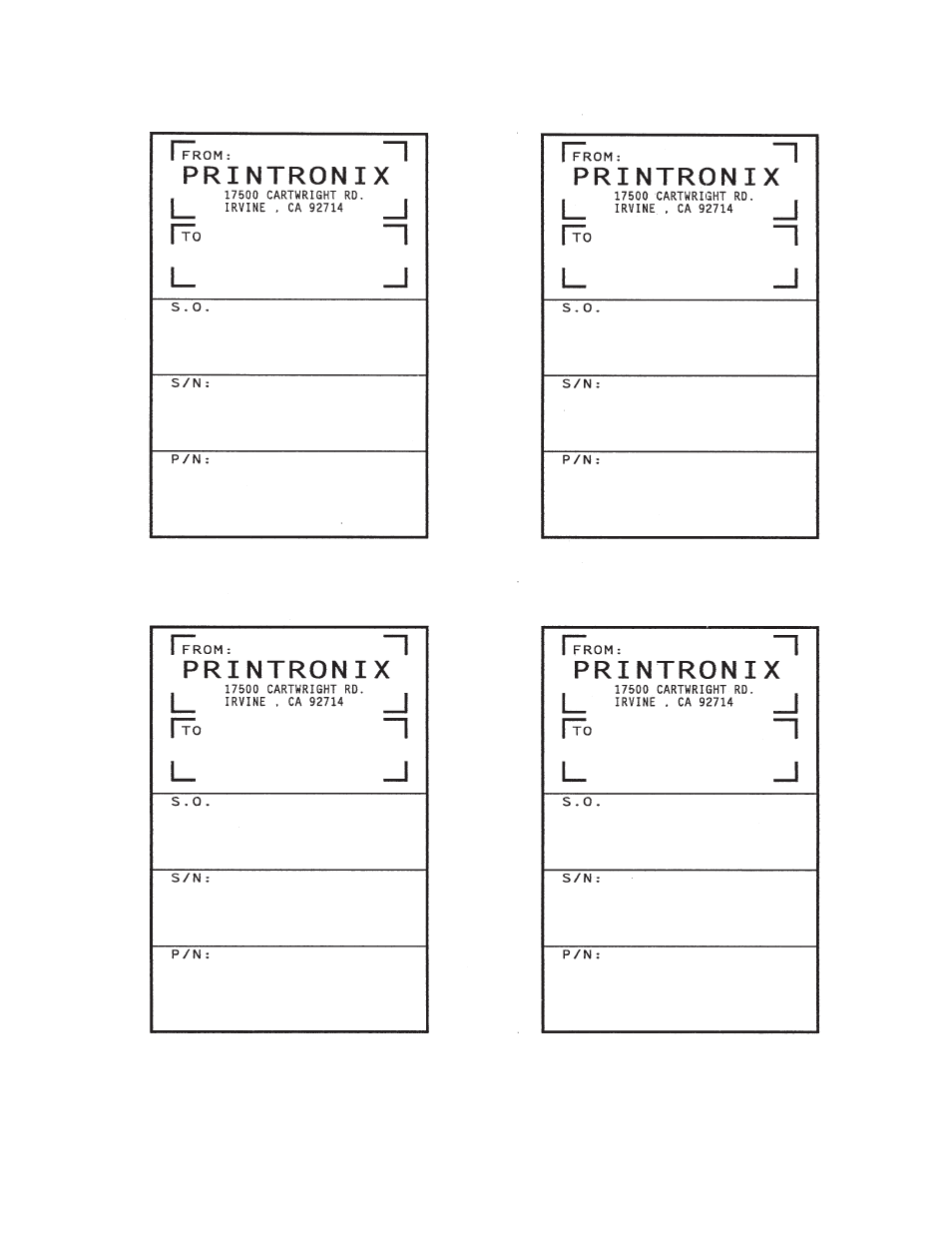 Printronix ThermaLine Series User Manual | Page 275 / 412