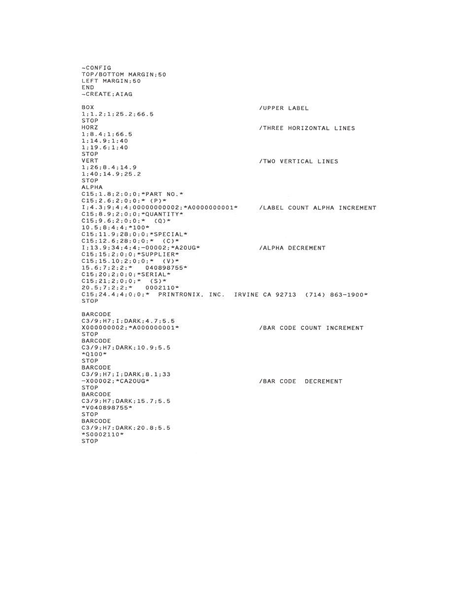 Printronix ThermaLine Series User Manual | Page 284 / 412