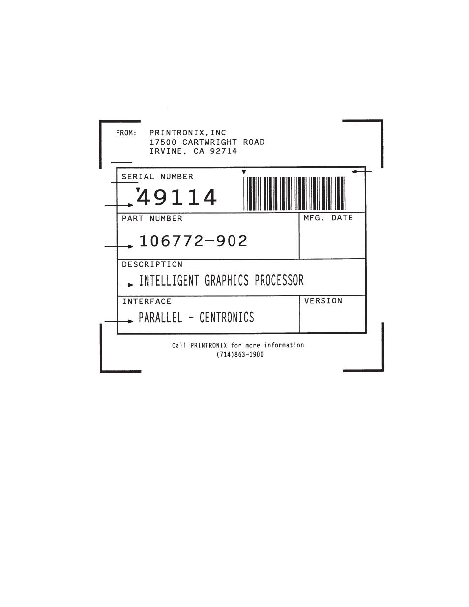 Printronix ThermaLine Series User Manual | Page 299 / 412