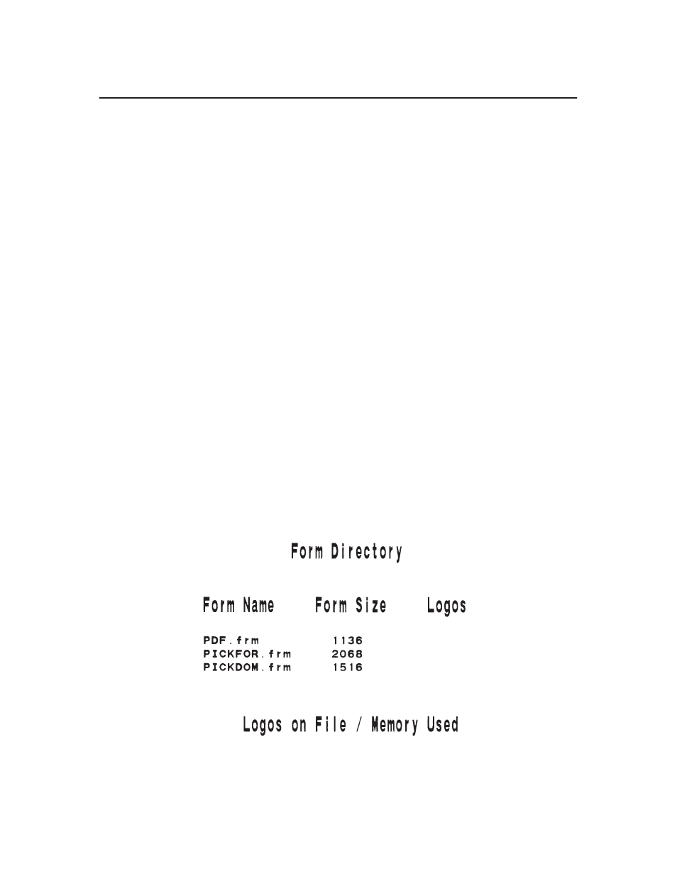 Directory example | Printronix ThermaLine Series User Manual | Page 315 / 412