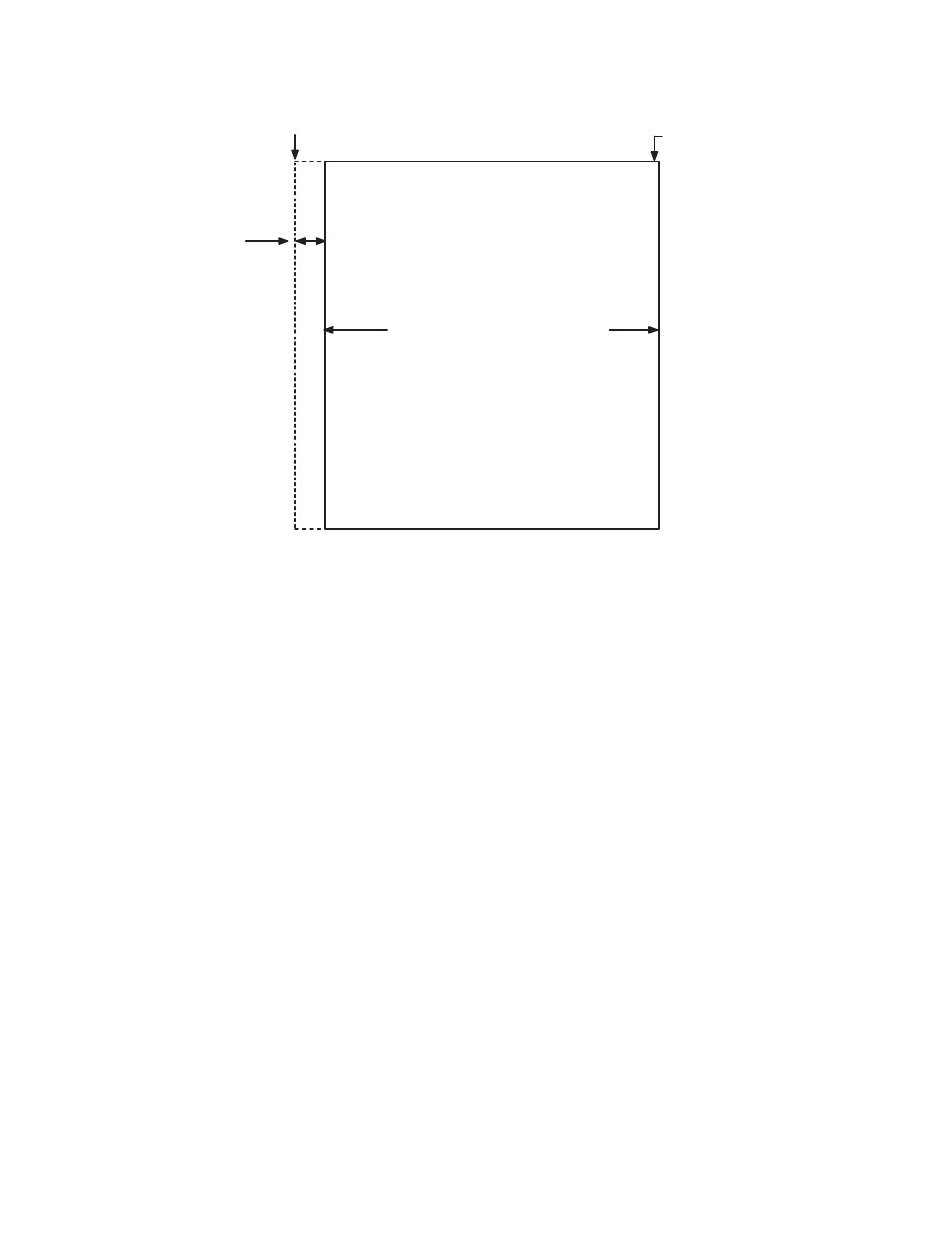 C–7 page boundaries, Figure c–4. left margin –20 setting example | Printronix ThermaLine Series User Manual | Page 369 / 412