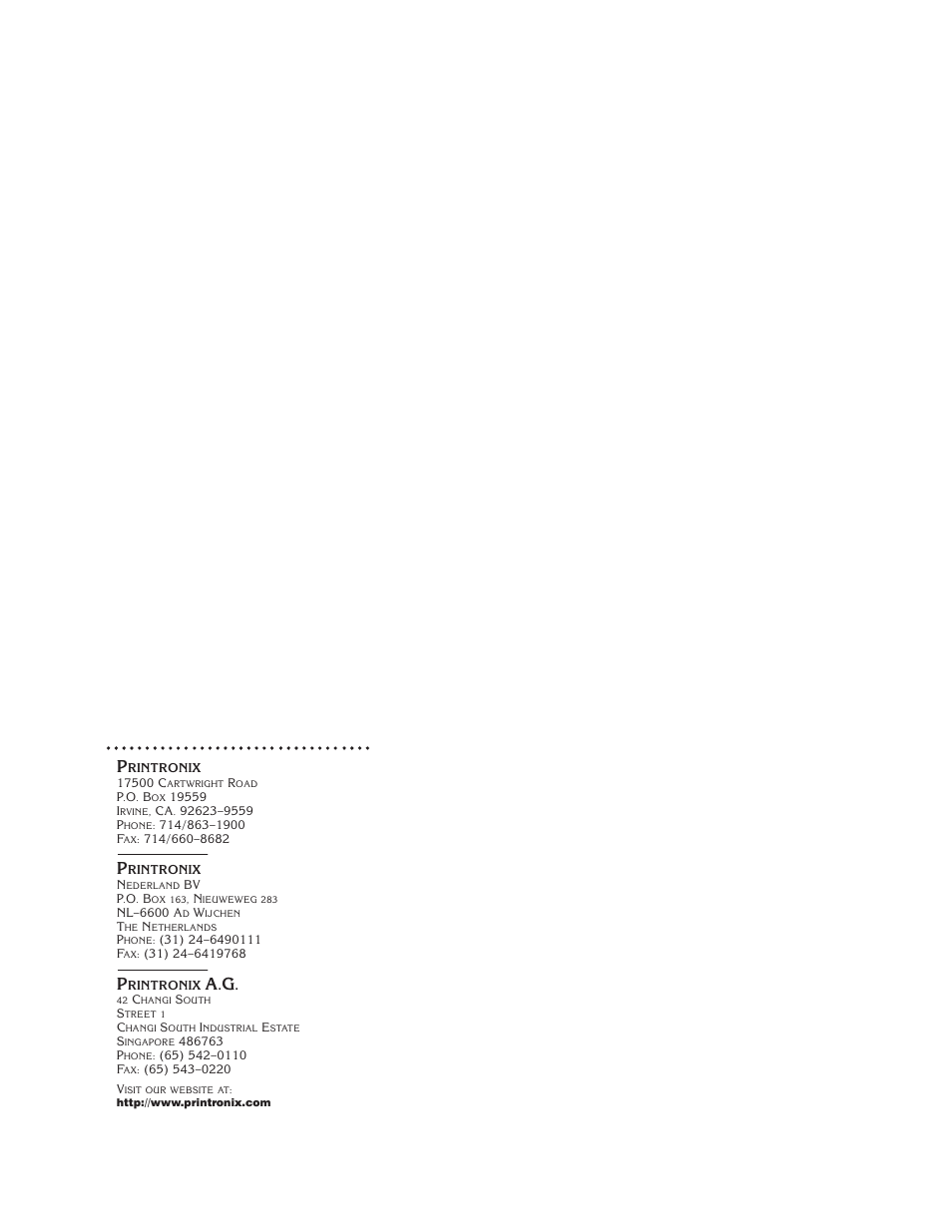 Printronix L1024 User Manual | Page 136 / 136