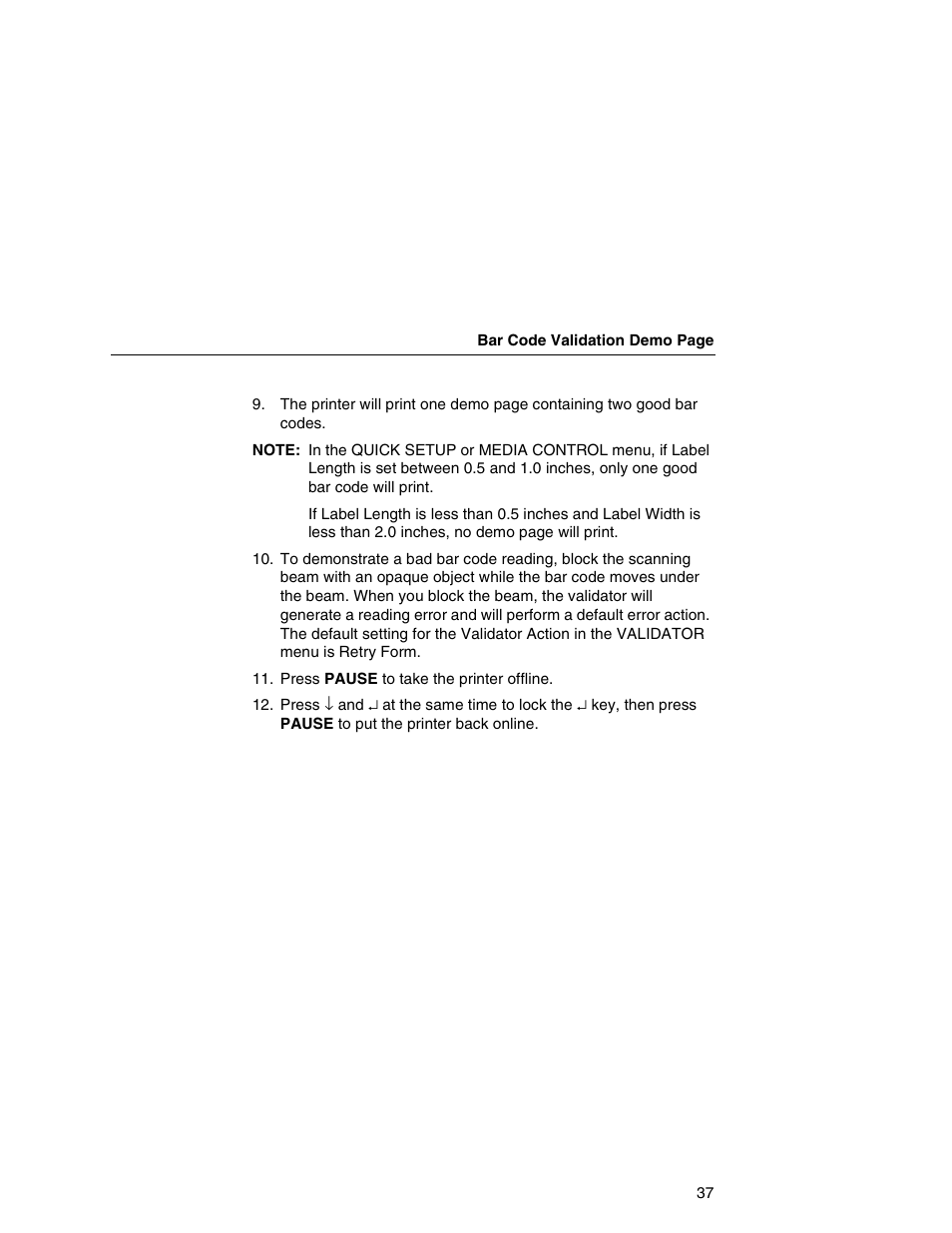 Printronix T5000e Series User Manual | Page 37 / 78