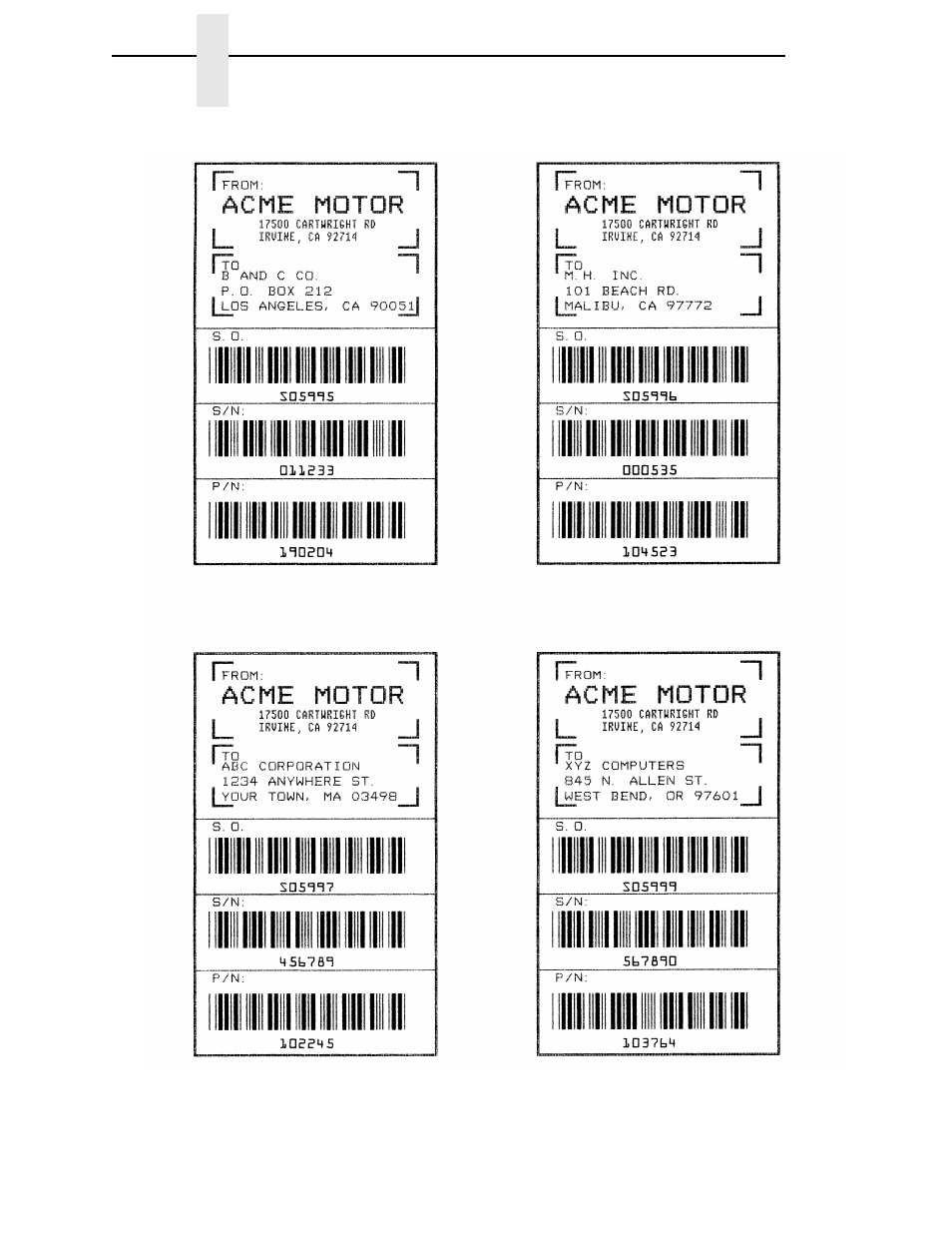Printronix LQH-HWTM User Manual | Page 224 / 302