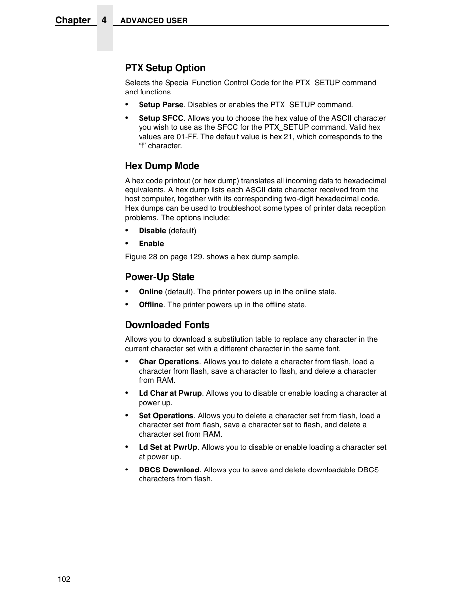 Printronix H-SERIES P7000 User Manual | Page 102 / 210