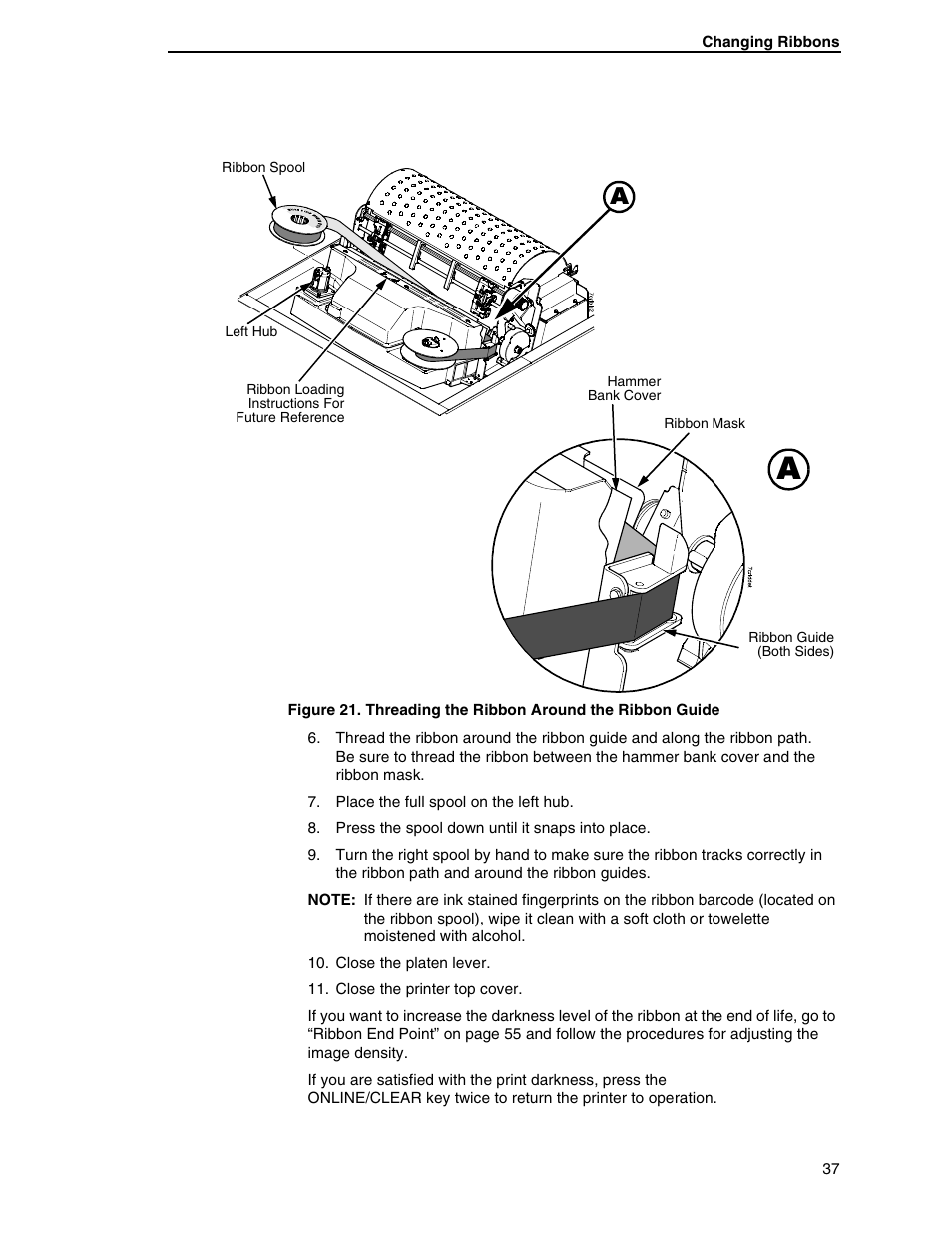 Printronix H-SERIES P7000 User Manual | Page 37 / 210