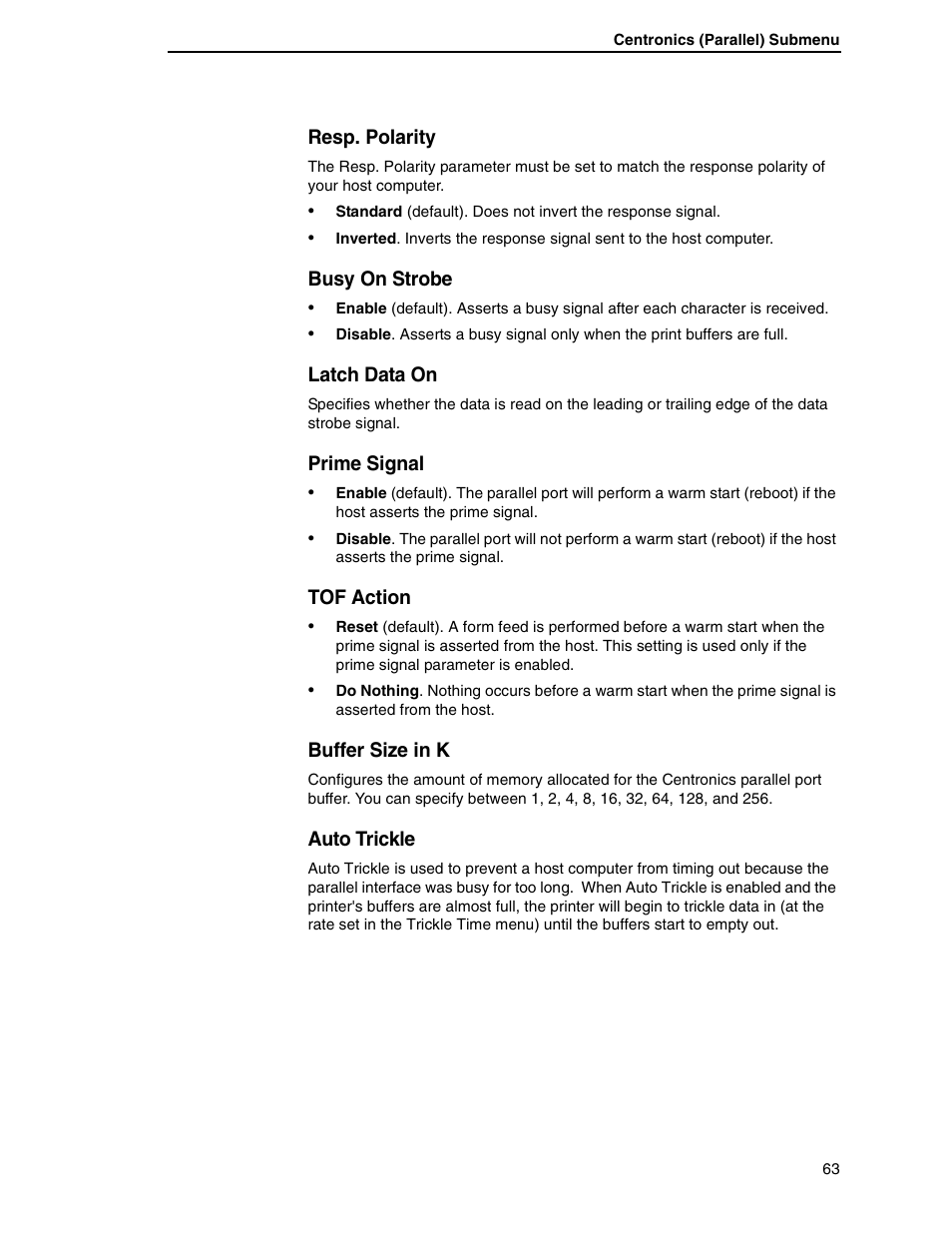 Printronix H-SERIES P7000 User Manual | Page 63 / 210