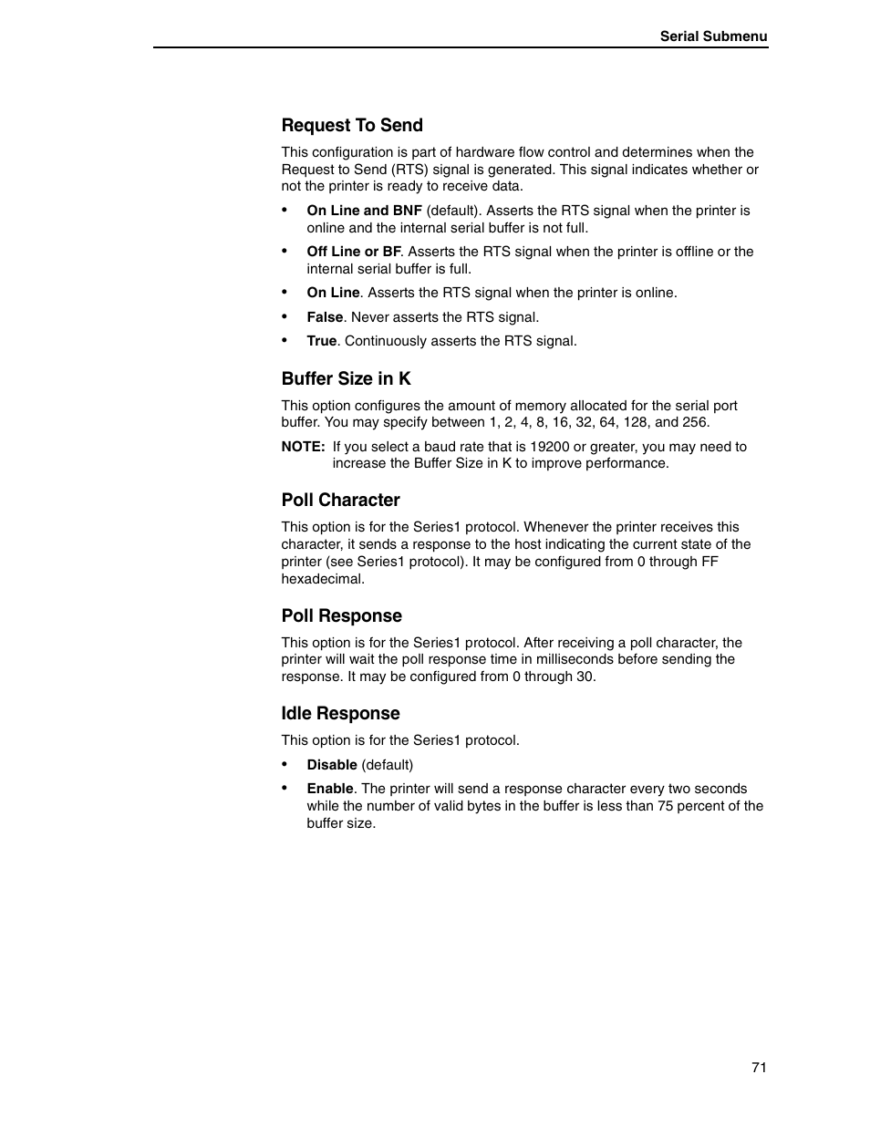 Printronix H-SERIES P7000 User Manual | Page 71 / 210