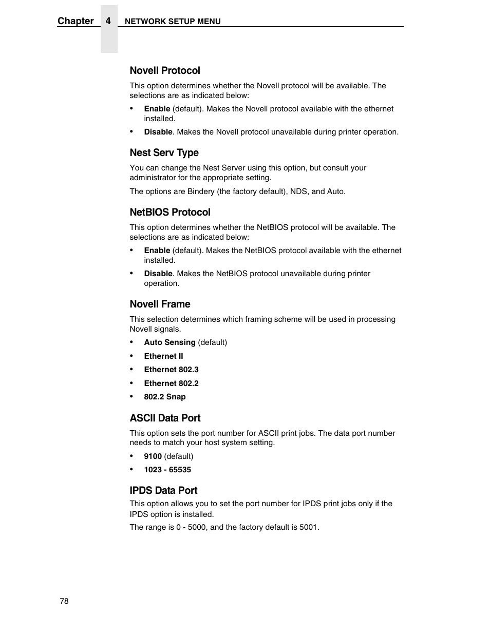Printronix H-SERIES P7000 User Manual | Page 78 / 210