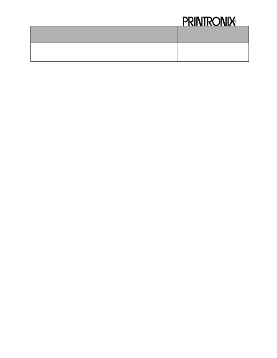Printronix technical bulletin | Printronix P5000 User Manual | Page 2 / 2