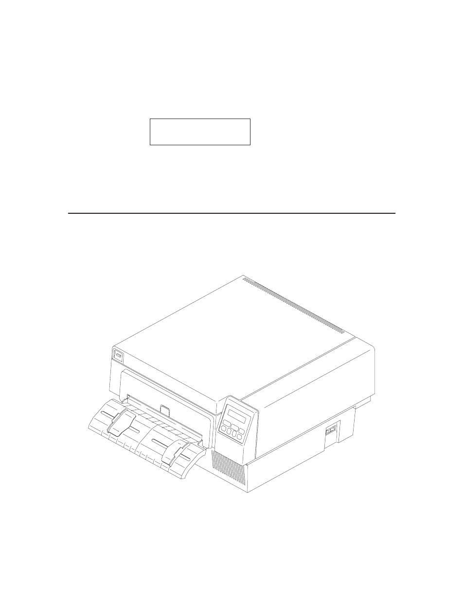 The printer | Printronix L1524 User Manual | Page 14 / 148
