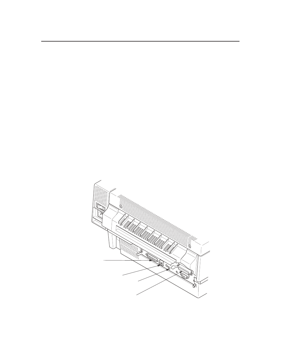 Cable connections | Printronix L1524 User Manual | Page 35 / 148