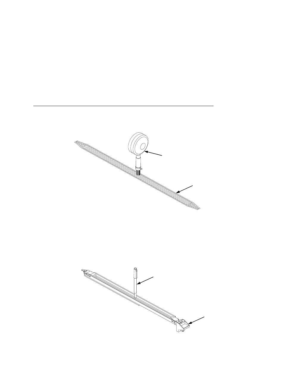 1) brush cleaner, 2) charger grid, 1) wire cleaner | 2) main charger | Printronix L5035 User Manual | Page 175 / 278