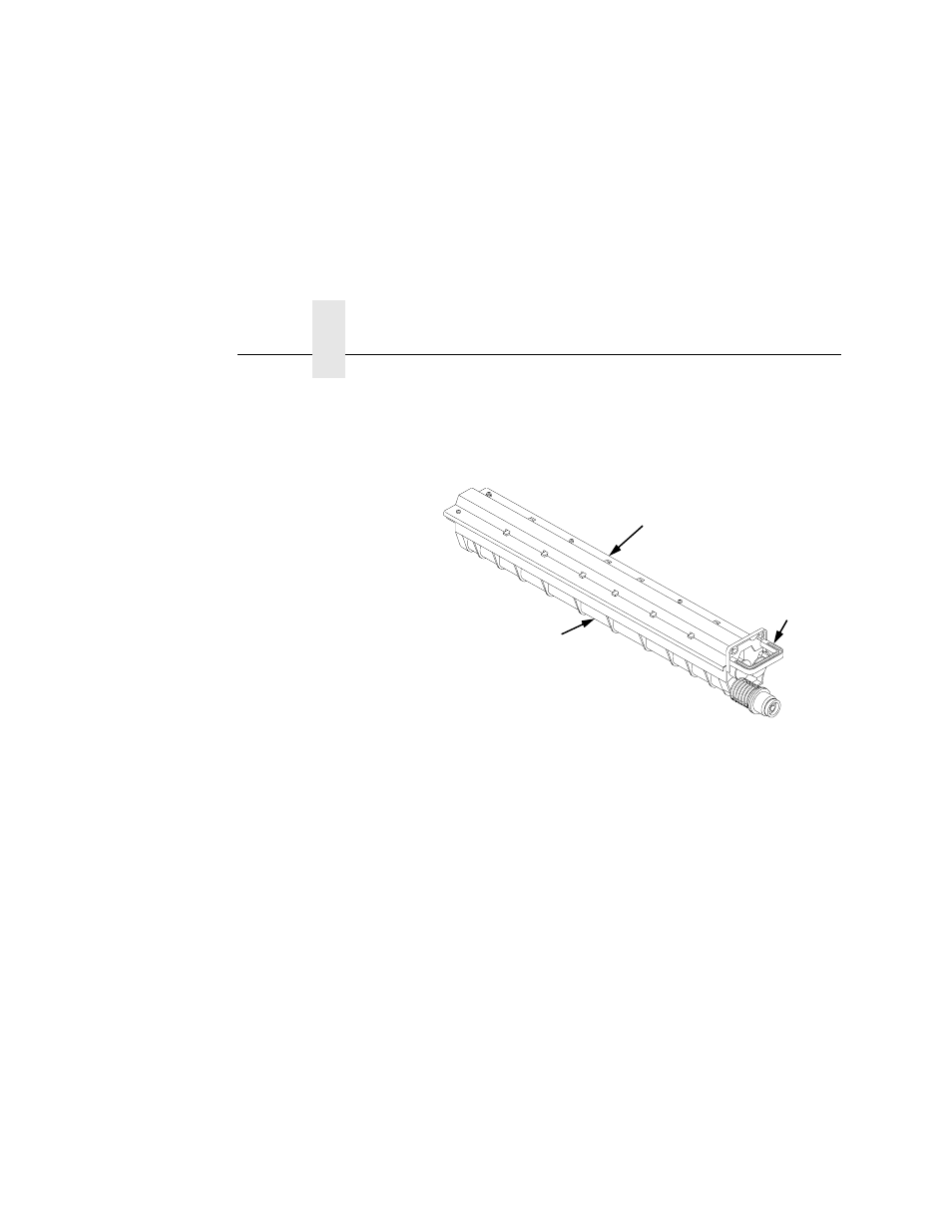 1) cleaning unit, 2) cleaning unit handle, 3) brush | Chapter 5 | Printronix L5035 User Manual | Page 192 / 278