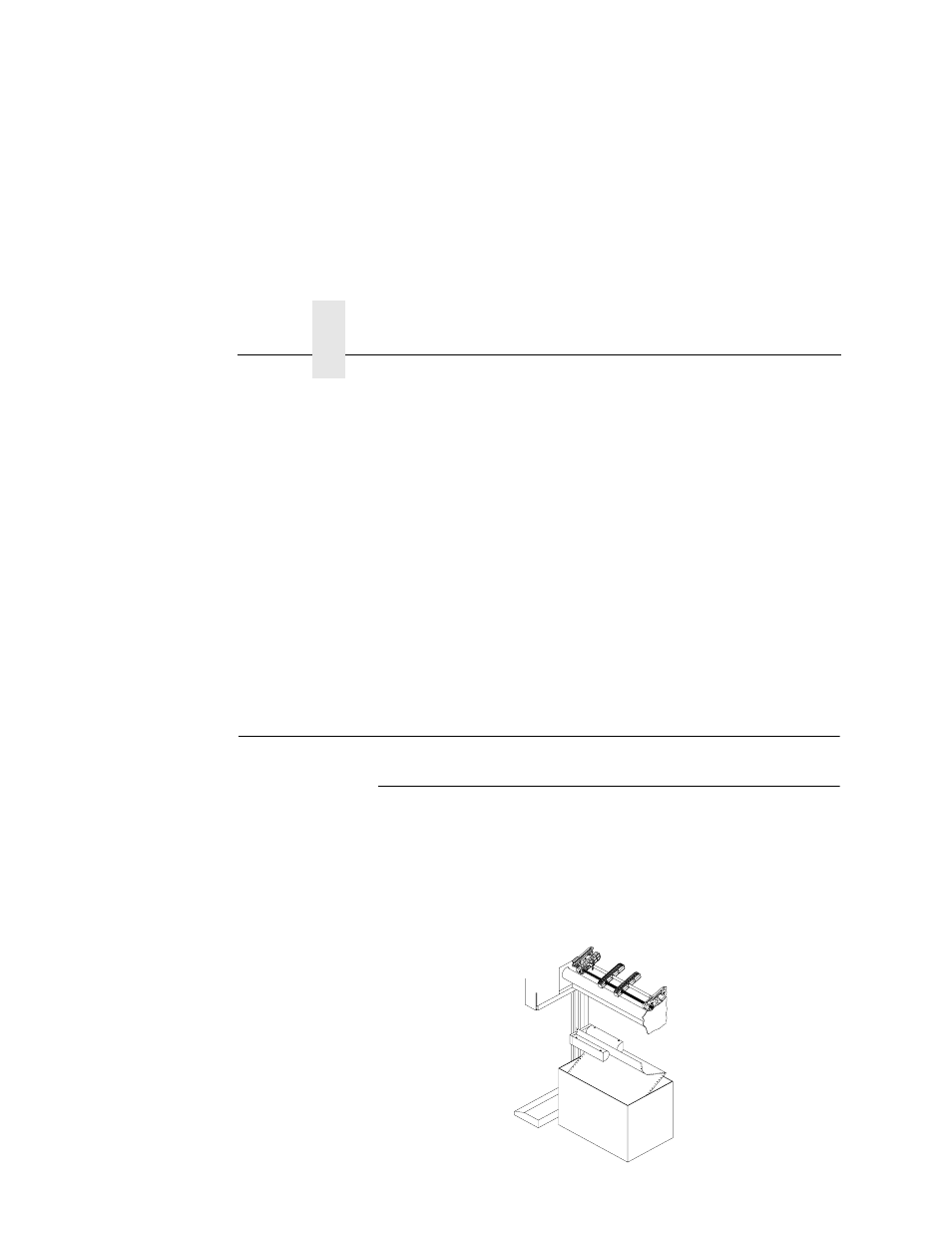 Online diagnostics, Fanfold paper jams, Paper jam near the tractor | Raise the tractor gates | Printronix L5035 User Manual | Page 198 / 278
