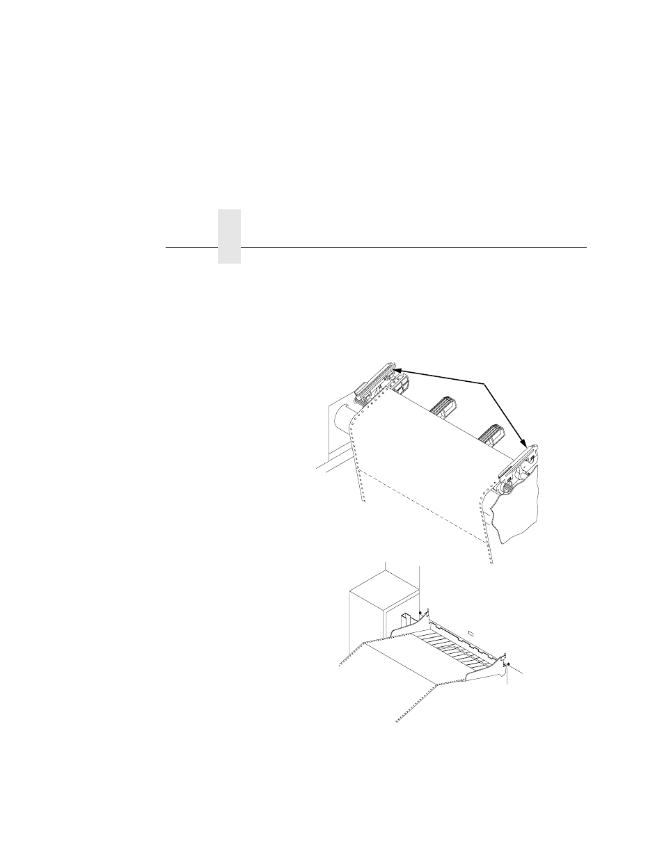 1) tractor gates, Chapter 6 | Printronix L5035 User Manual | Page 202 / 278