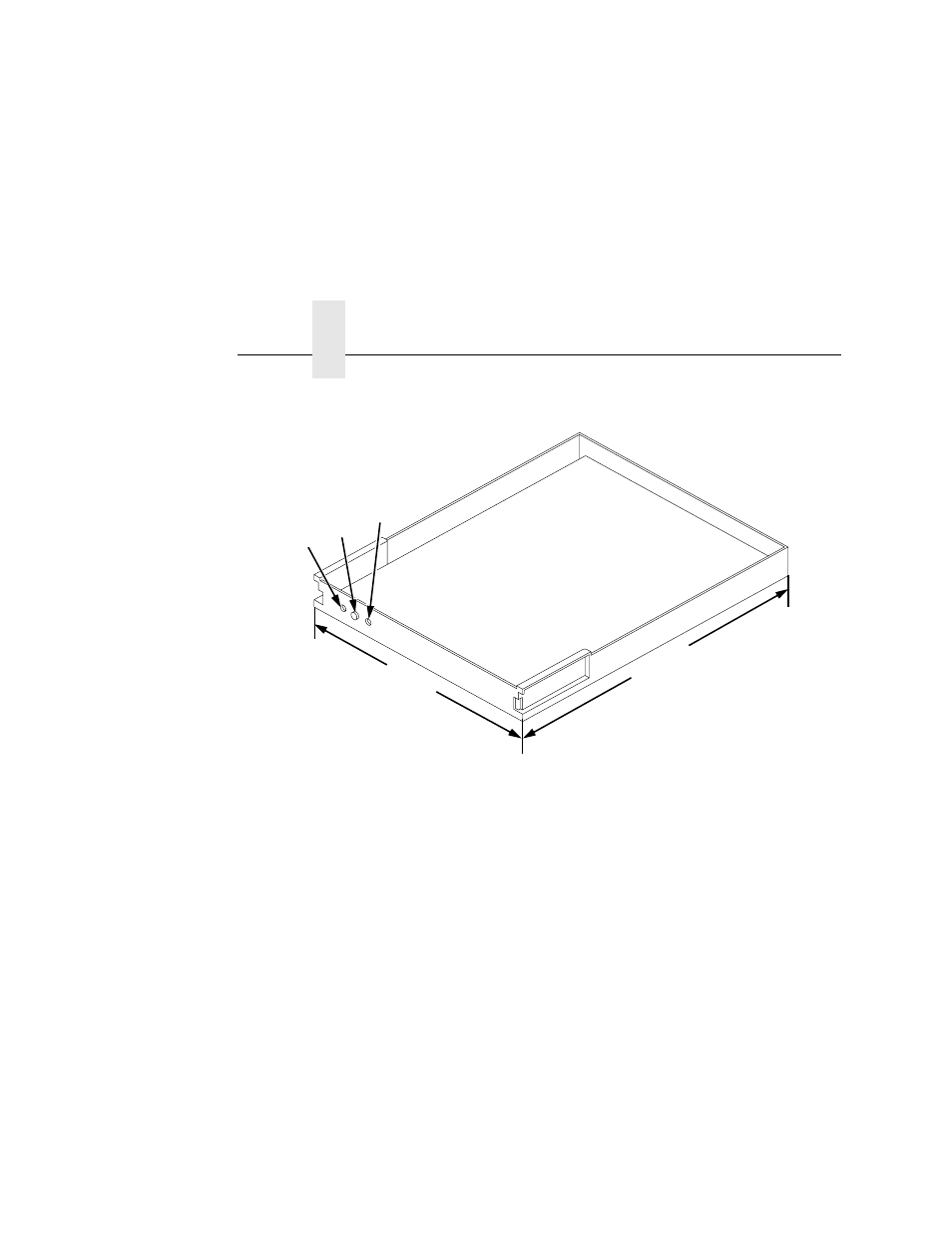 1) ips (paper size insert) 12/22, 2) ips 11/21, 3) ips 10/20 | Chapter 2 | Printronix L5035 User Manual | Page 36 / 278