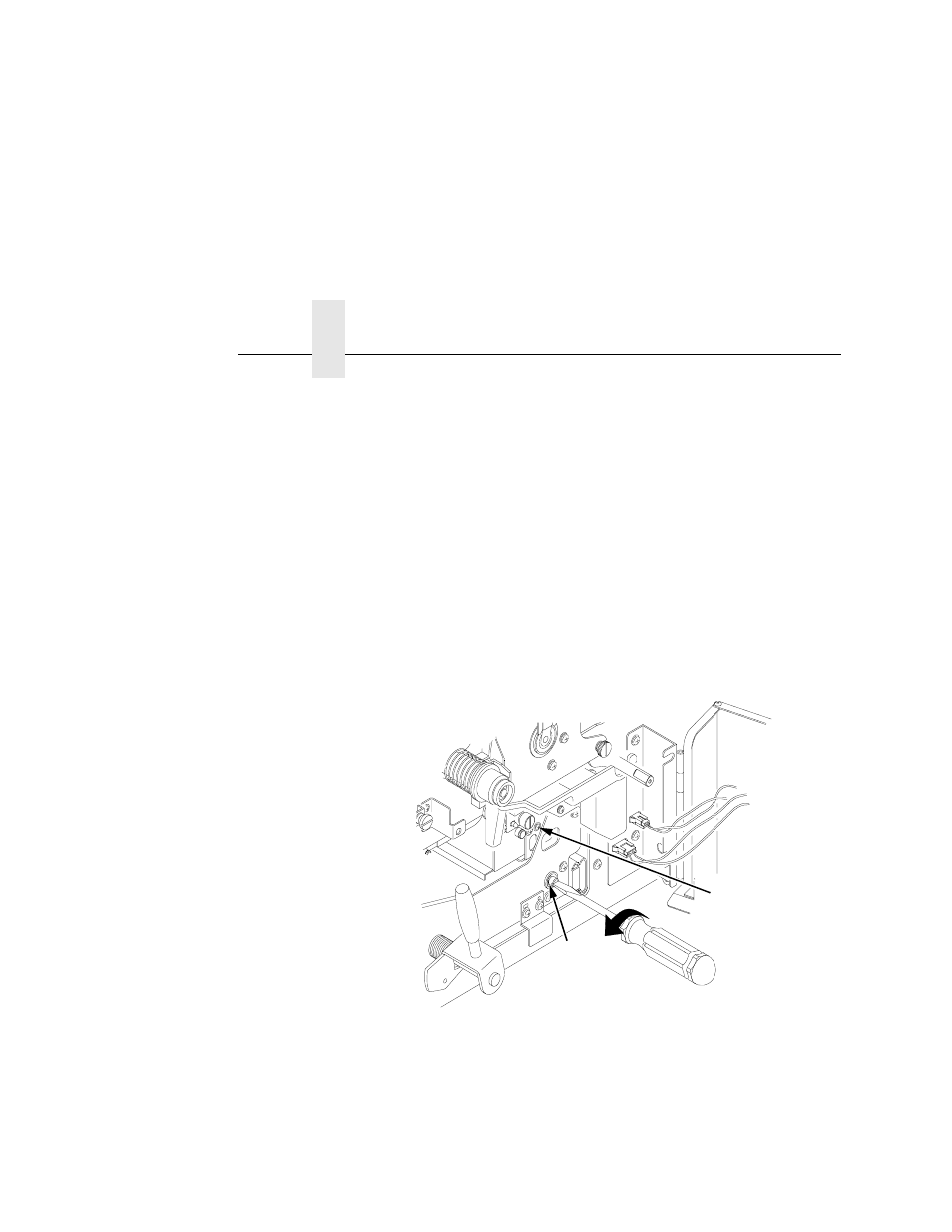 Vacuum any spilled toner, Caution, 1) transfer charger | 2) transfer elevator drive shaft, Chapter 3 | Printronix L5535 User Manual | Page 62 / 180