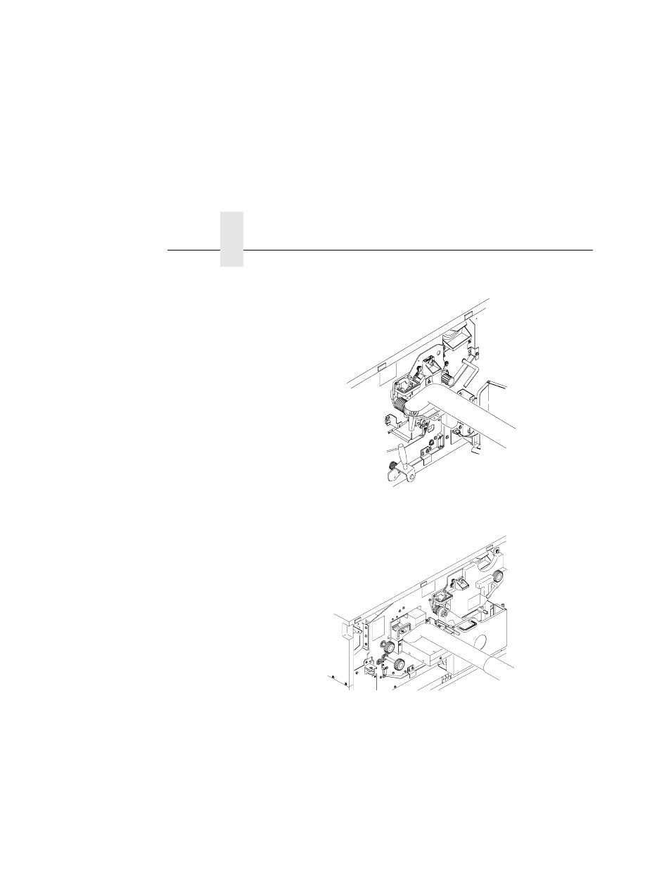 Vacuum the cleaning unit, Vacuum the fuser unit | Printronix L5535 User Manual | Page 98 / 180