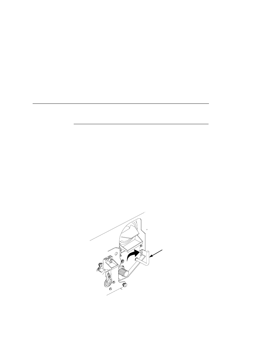 Replacing the developing unit, Caution, Removal | Turn the power switch off, 1) lever | Printronix L5020 User Manual | Page 123 / 248