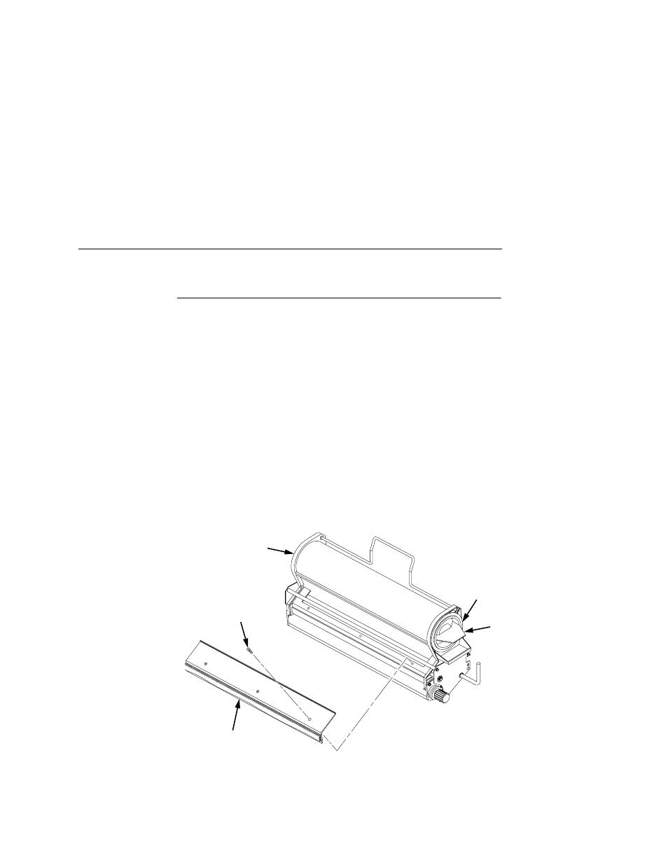 Replacing developer, Turn the power switch off, Important | 1) toner cartridge, 2) toner cartridge knob, 3) cover, 4) screws (3), 5) developing unit | Printronix L5020 User Manual | Page 127 / 248