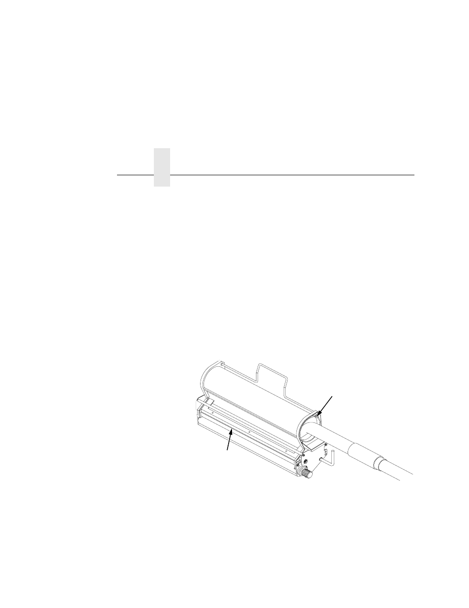 1) toner hopper, 2) toner spray-guard brush, Chapter 4 | Printronix L5020 User Manual | Page 128 / 248