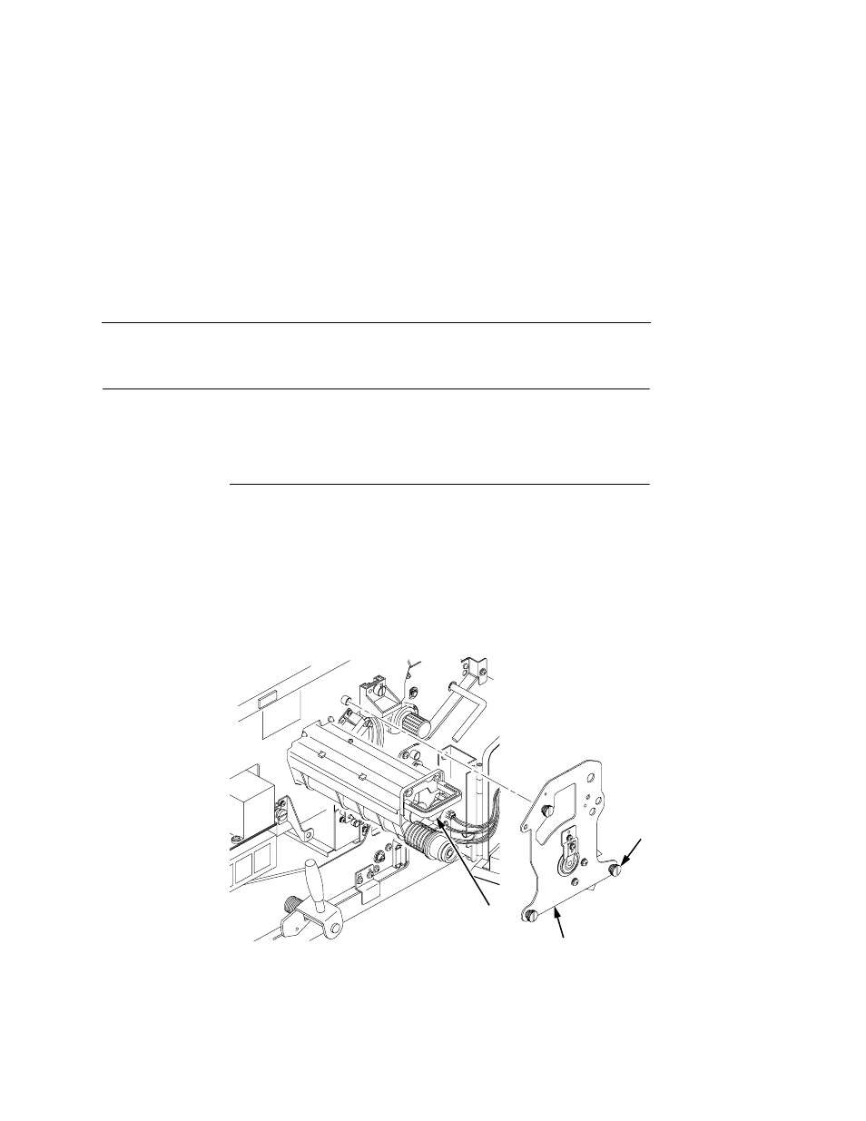 Major cleaning, Cleaning unit, Turn the power switch off | 1) thumbscrews (3), 2) drum plate, 3) cleaning unit handle | Printronix L5020 User Manual | Page 161 / 248