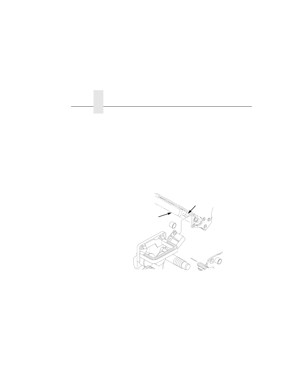 Caution, 1) selfoc lens, 2) drum surface potential sensor | Install the main charger, Install the cleaning unit, Chapter 5 | Printronix L5020 User Manual | Page 166 / 248