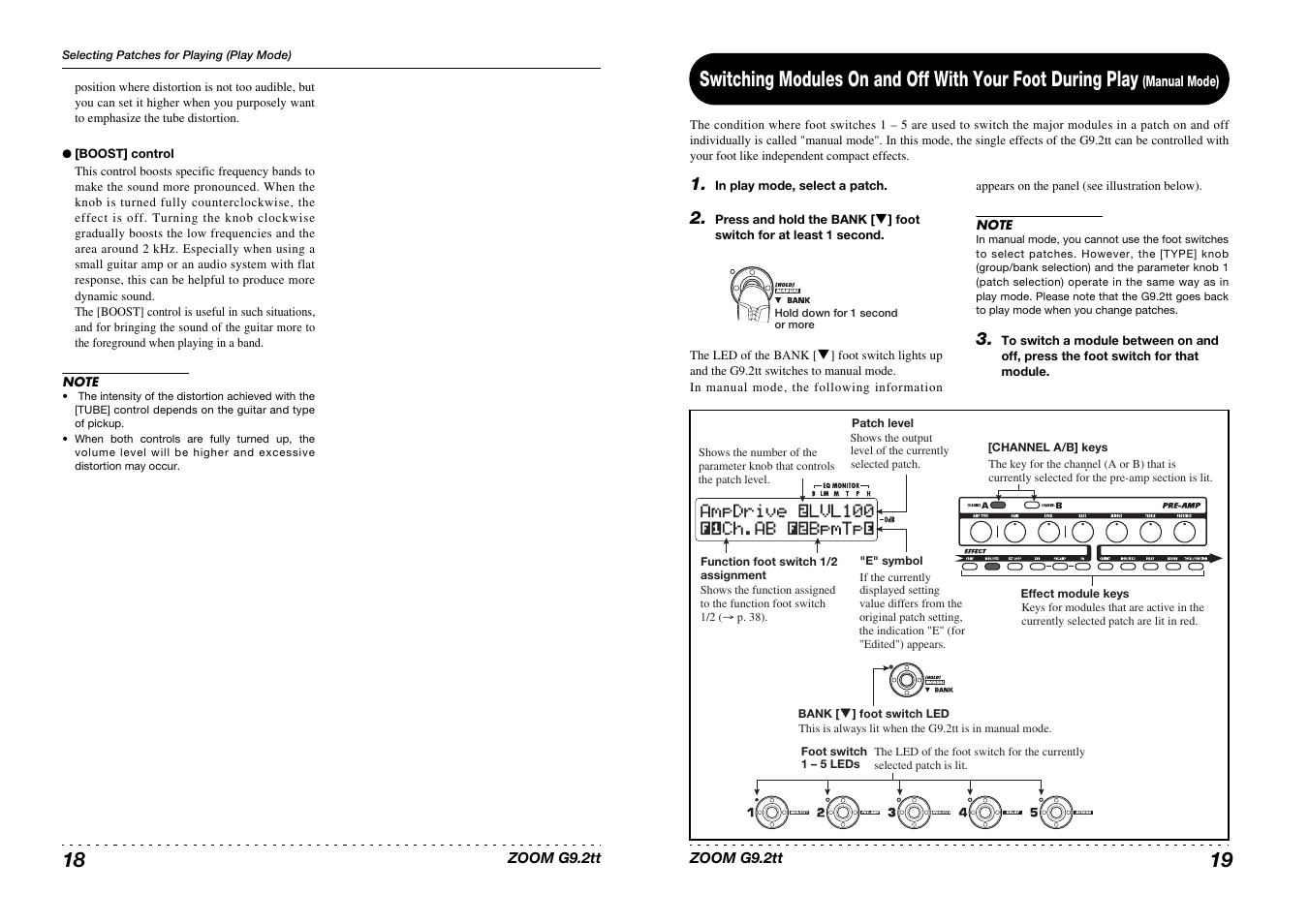 Princeton Digital (USA) Guitar Effects Console G9.2tt2q User Manual | Page 10 / 51