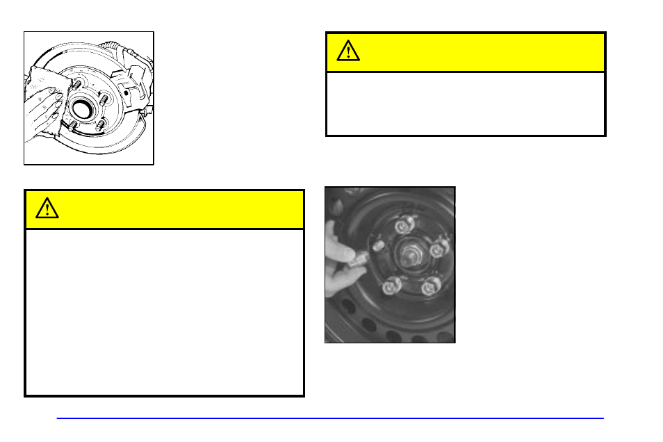 Caution | Pontiac 2002 Sunfire User Manual | Page 221 / 343