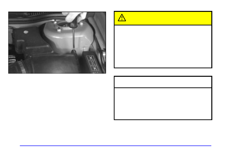 Caution, Notice | Pontiac 2002 Sunfire User Manual | Page 249 / 343