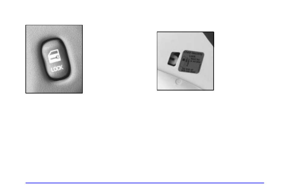 Power door locks (if equipped), Rear door security lock (four-door models), To use one of these locks | Pontiac 2002 Sunfire User Manual | Page 68 / 343