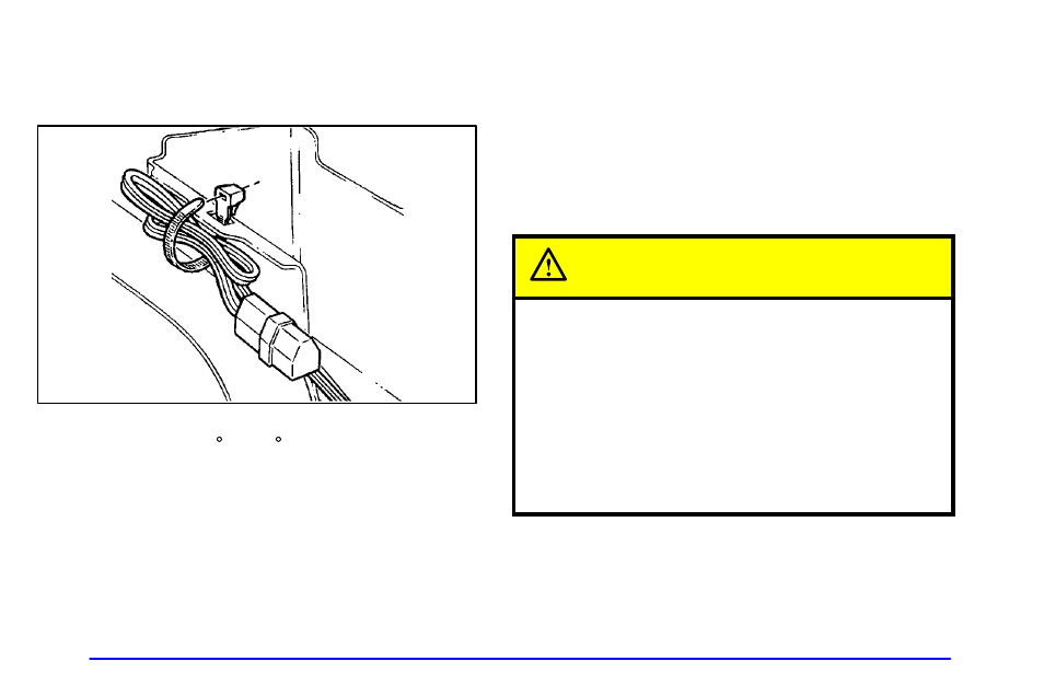 Engine coolant heater (canada only), Caution | Pontiac 1999 Firebird User Manual | Page 84 / 376