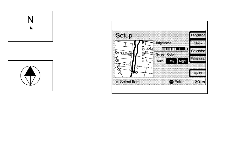Screen setup | Pontiac Vibe Navigation System Supplement User Manual | Page 11 / 50