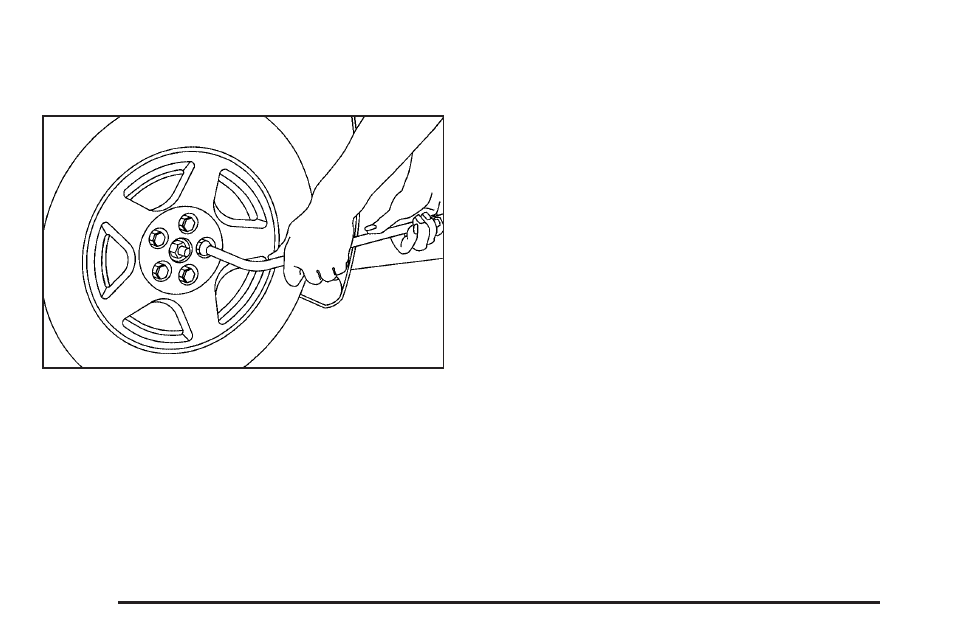 Removing the flat tire and installing the, Spare tire | Pontiac G5 User Manual | Page 342 / 426
