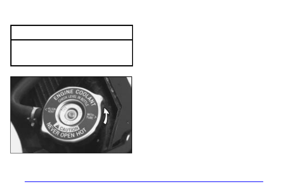 How to add coolant to the radiator, Notice | Pontiac Grand Prix 2001 User Manual | Page 244 / 373